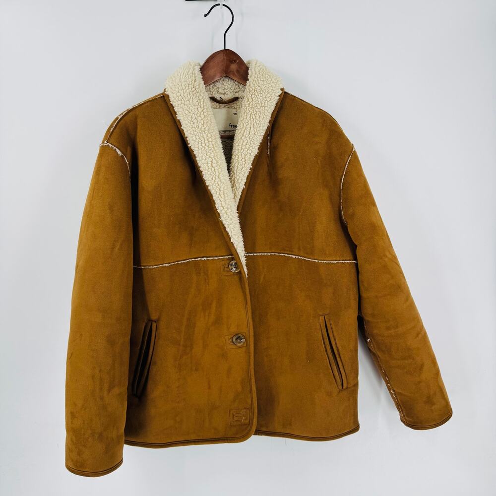 Wilfred Brown Sherpa-Lined Jacket - Picture 9 of 9